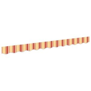 vidaXL N&aacute;hradn&iacute; lem mark&yacute;zy Žlut&aacute; a oranžov&aacute; 230 x 20 cm Polyester