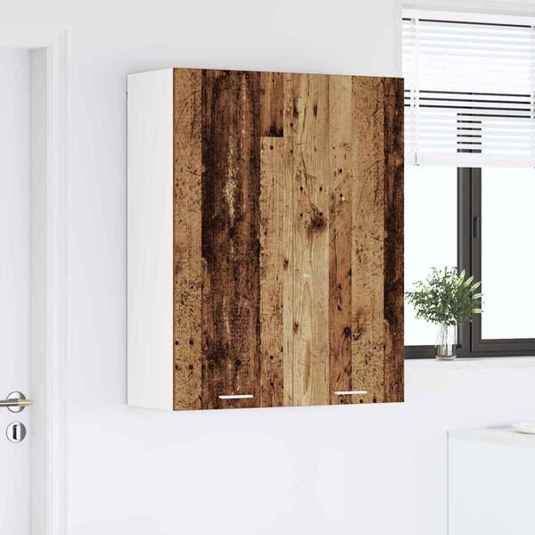 vidaXL Z&aacute;věsn&aacute; skř&iacute;ňka Star&eacute; dřevo 80 x 31 x 100 cm kompozitn&iacute; dřevo