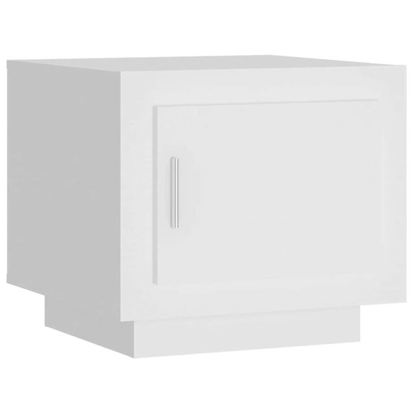 vidaXL Konferenčn&iacute; stolek b&iacute;l&yacute; 51 x 50 x 45 cm kompozitn&iacute; dřevo