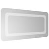 vidaXL Koupelnov&eacute; zrcadlo s LED osvětlen&iacute;m 30x60 cm