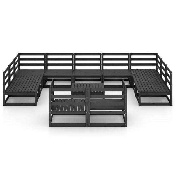 vidaXL 12d&iacute;ln&aacute; zahradn&iacute; sedac&iacute; souprava masivn&iacute; borovice