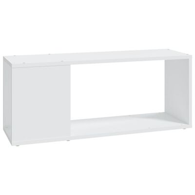 vidaXL TV stolek bílý 80 x 24 x 32 cm dřevotříska
