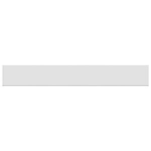 vidaXL Parapet okna B&iacute;l&aacute; 160 x 20 x 4,5 cm PVC