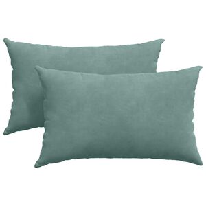 vidaXL Pohovkov&eacute; pol&scaron;t&aacute;ře 2 pcs Mořsk&aacute; zelen&aacute; 50 x 30 cm