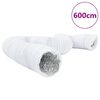 vidaXL Ventilačn&iacute; potrub&iacute; hlin&iacute;k a PVC 6 m &Oslash; 12,5 cm