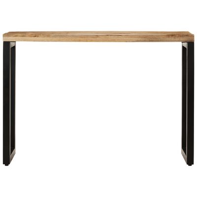 vidaXL Konzolový stolek 110x35x76 cm masivní hrubé mangovníkové dřevo