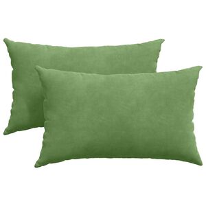 vidaXL Pohovkov&eacute; pol&scaron;t&aacute;ře 2 pcs Světle zelen&aacute; 50 x 30 cm