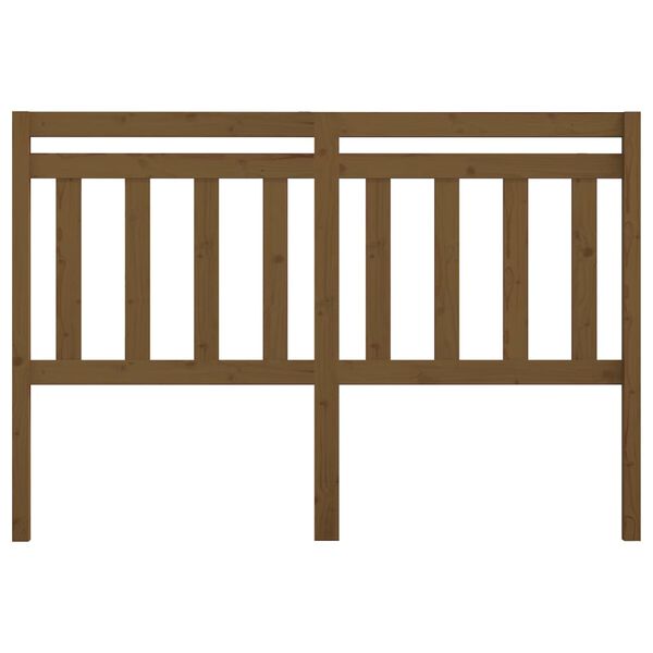 vidaXL Čelo postele medově hněd&eacute; 156 x 4 x 100 cm masivn&iacute; borovice