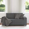 vidaXL Loveseat Sofa tmavě &scaron;ed&eacute; 120 cm man&scaron;estrov&aacute; tkanina
