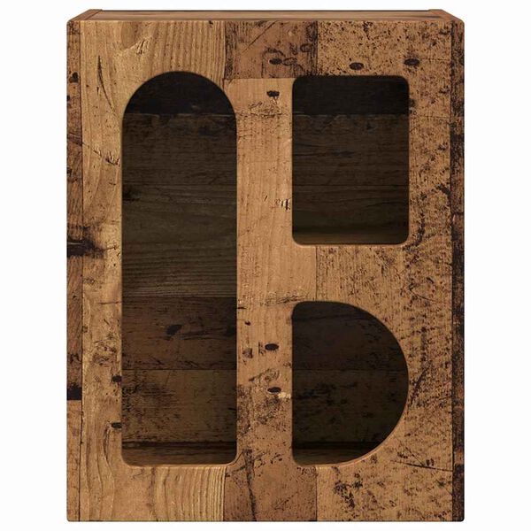 vidaXL Nočn&iacute; stolek Star&eacute; dřevo 40 x 35 x 50 cm kompozitn&iacute; dřevo