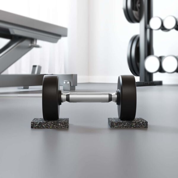 vidaXL Gumov&yacute; v&aacute;lec Čern&aacute; Guma