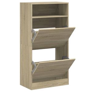 vidaXL Botn&iacute;k dub sonoma 60 x 34 x 116 cm kompozitn&iacute; dřevo