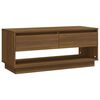 vidaXL TV skř&iacute;ňka hněd&yacute; dub 102 x 41 x 44 cm kompozitn&iacute; dřevo