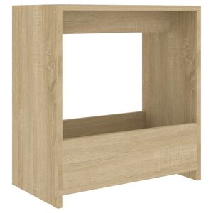 vidaXL Odkl&aacute;dac&iacute; stolek dub sonoma 50 x 26 x 50 cm kompozitn&iacute; dřevo
