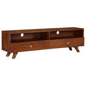 vidaXL TV stolek 140 x 30 x 40 cm masivn&iacute; recyklovan&eacute; dřevo