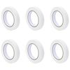 vidaXL Maskovac&iacute; p&aacute;sky pro mal&iacute;ře 6 ks B&iacute;l&aacute; 19mm x 50m Pap&iacute;r