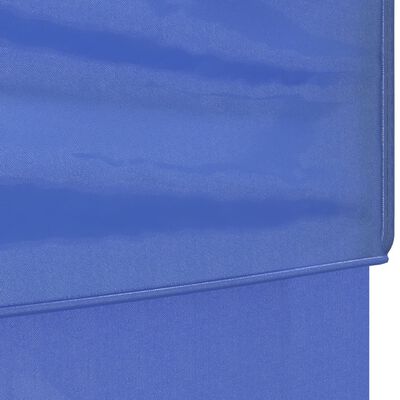vidaXL Skládací party stan s bočními stěnami modrý 3 x 6 m
