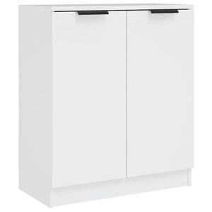 vidaXL Př&iacute;born&iacute;k b&iacute;l&yacute; 60 x 30 x 70 cm kompozitn&iacute; dřevo