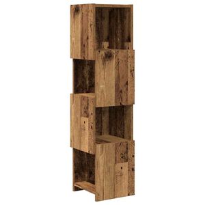 vidaXL Rohov&aacute; skř&iacute;ňka 25,5x25x102cm Kompozitn&iacute; dřevo Star&eacute; dřevo