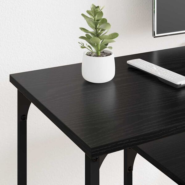 vidaXL Televizn&iacute; skř&iacute;ň Čern&yacute; dub 102 x 35 x 45,5 cm