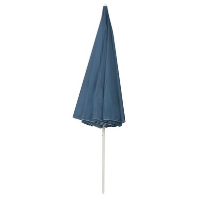 vidaXL Plážový slunečník modrý 300 cm