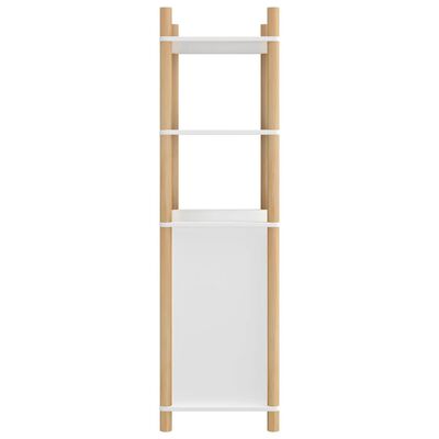 vidaXL Skříň highboard bílá 60 x 40 x 141 cm kompozitní dřevo