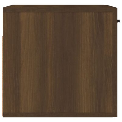 vidaXL Nástěnná skříňka hnědý dub 80 x 36,5 x 35 cm kompozitní dřevo