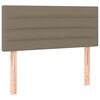 vidaXL Box spring postel s matrac&iacute; taupe 120x190 cm textil