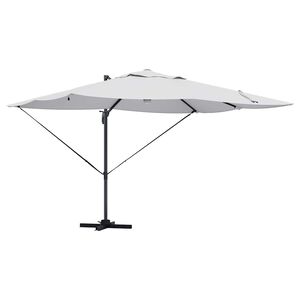 vidaXL Slunečn&iacute;k P&iacute;skov&aacute; 351 x 250 x 253 cm Polyester a hlin&iacute;k