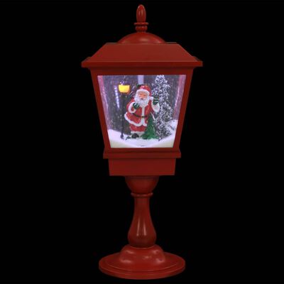vidaXL Vánoční lampa na podstavci se Santou 64 cm LED