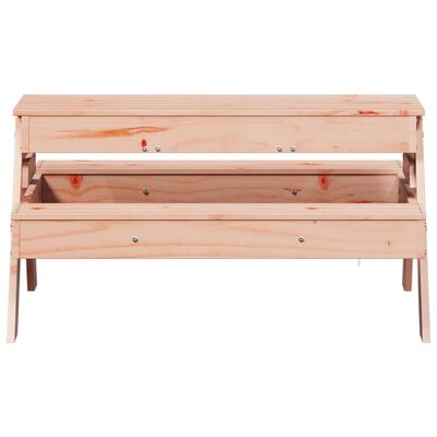 vidaXL Dětský piknikový stůl s pískovištěm masivní dřevo douglasky