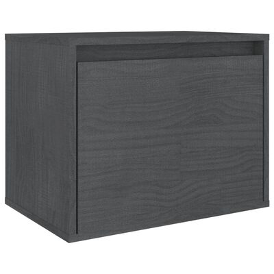 vidaXL TV skříňky 5 ks šedé masivní borové dřevo