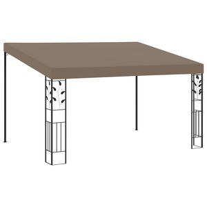 vidaXL Alt&aacute;n ke zdi 4 x 3 x 2,5 m taupe