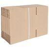 vidaXL Skl&aacute;dac&iacute; box 50 pcs Př&iacute;rodn&iacute; 24 x 13 x 13 cm Lepenka