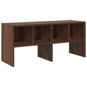vidaXL Stohovateln&eacute; botn&iacute;k hněd&yacute; dub 89,5x30x40 cm