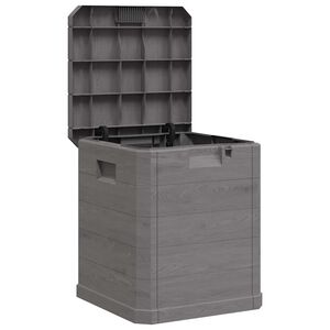 vidaXL Zahradn&iacute; &uacute;ložn&yacute; box 90 l hněd&yacute;