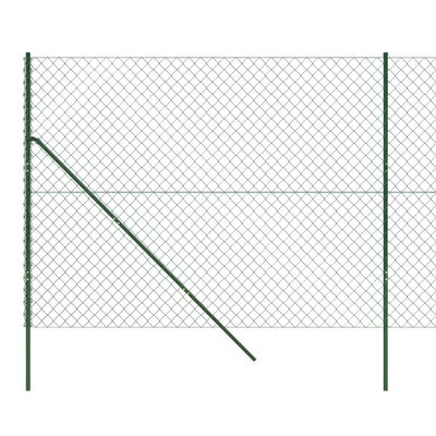 vidaXL Drátěné pletivo zelené 1,8 x 10 m