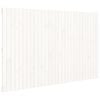 vidaXL N&aacute;stěnn&eacute; čelo postele b&iacute;l&eacute; 185x3x110 cm masivn&iacute; borov&eacute; dřevo