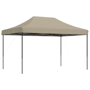 vidaXL Skl&aacute;dac&iacute; party stan pop-up taupe 440 x 292 x 315 cm