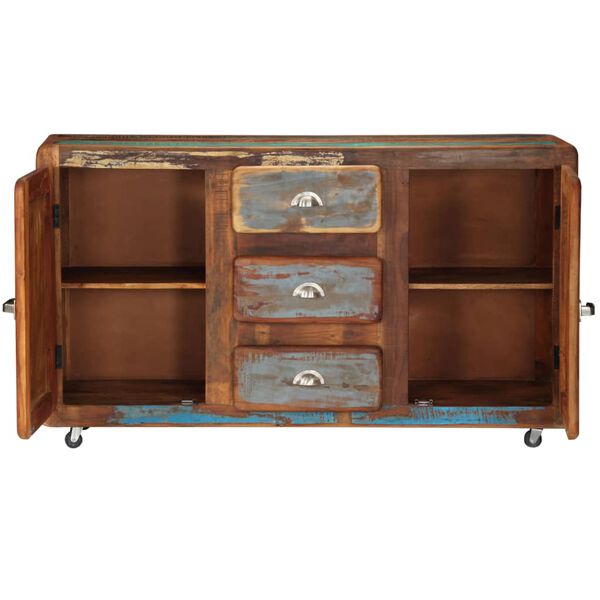 vidaXL Př&iacute;born&iacute;k 150 x 43 x 86 cm masivn&iacute; recyklovan&eacute; dřevo