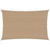 vidaXL St&iacute;n&iacute;c&iacute; plachta 160 g/m&sup2; taupe 3 x 5 m HDPE