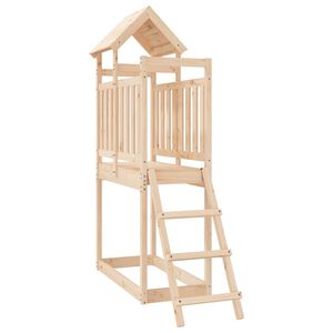 vidaXL Dětsk&eacute; hři&scaron;tě na zahradu 53 x 110 x 214 cm masivn&iacute; borov&eacute; dřevo
