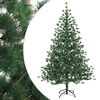 vidaXL Uměl&yacute; Skl&aacute;dac&iacute; V&aacute;nočn&iacute; Strom 150 cm PVC a kov Zelen&aacute;