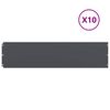 vidaXL Travn&iacute; lemy 10ks antracitov&aacute; 25x103cm ocel v&aacute;lcovan&aacute; za studena