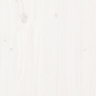 vidaXL Čelo postele bílé 144 x 3 x 81 cm masivní borovice