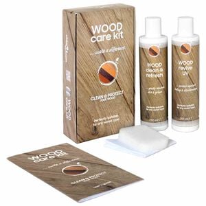 Sada př&iacute;pravků na p&eacute;či o dřevo CARE KIT 2 x 250 ml