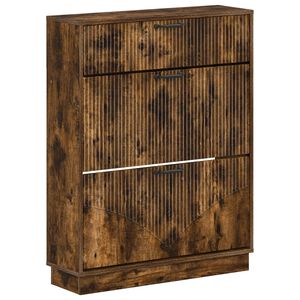 vidaXL Skř&iacute;ň na obuv HOORN 78 x 24 x 100 cm Kompozitn&iacute; dřevo