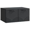 vidaXL N&aacute;stěnn&aacute; TV skř&iacute;ň Čern&aacute; 59,5 x 41 x 30 cm Kompozitn&iacute; dřevo
