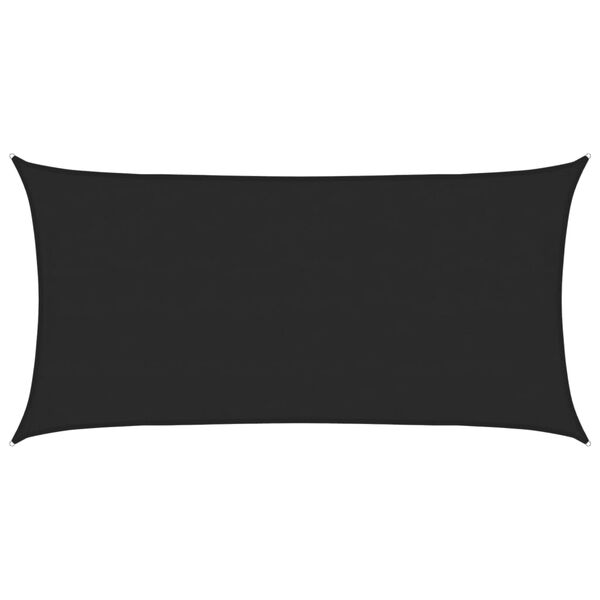 vidaXL St&iacute;n&iacute;c&iacute; plachta 160 g/m&sup2; čern&aacute; 4 x 7 m HDPE