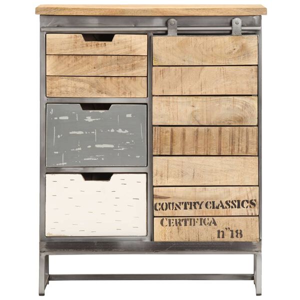 vidaXL Př&iacute;born&iacute;k 60 x 30 x 70 cm masivn&iacute; mangovn&iacute;kov&eacute; dřevo